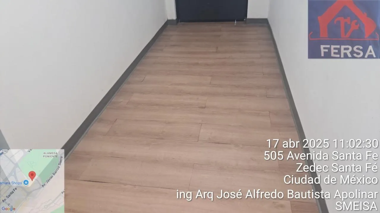Instalación de piso vinílico